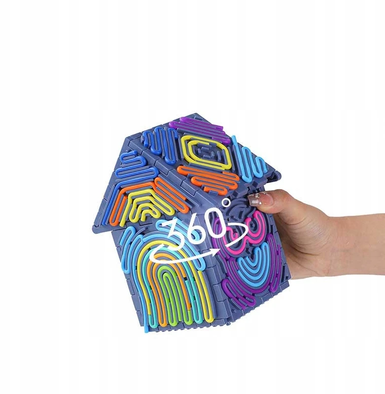Zgeer 3D sensorinis namas su lazdelėmis Antistresinis žaislas, skirtas ADHD, AI
