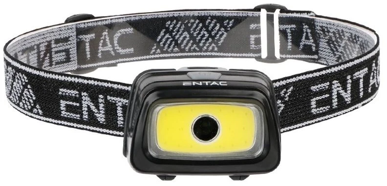 Žibintas ant galvos Entac 3W+5W, 3AAA