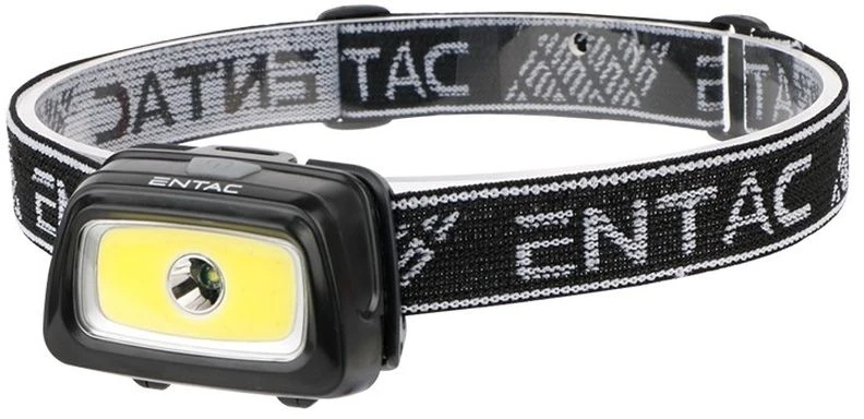 Žibintas ant galvos Entac 3W+5W, 3AAA