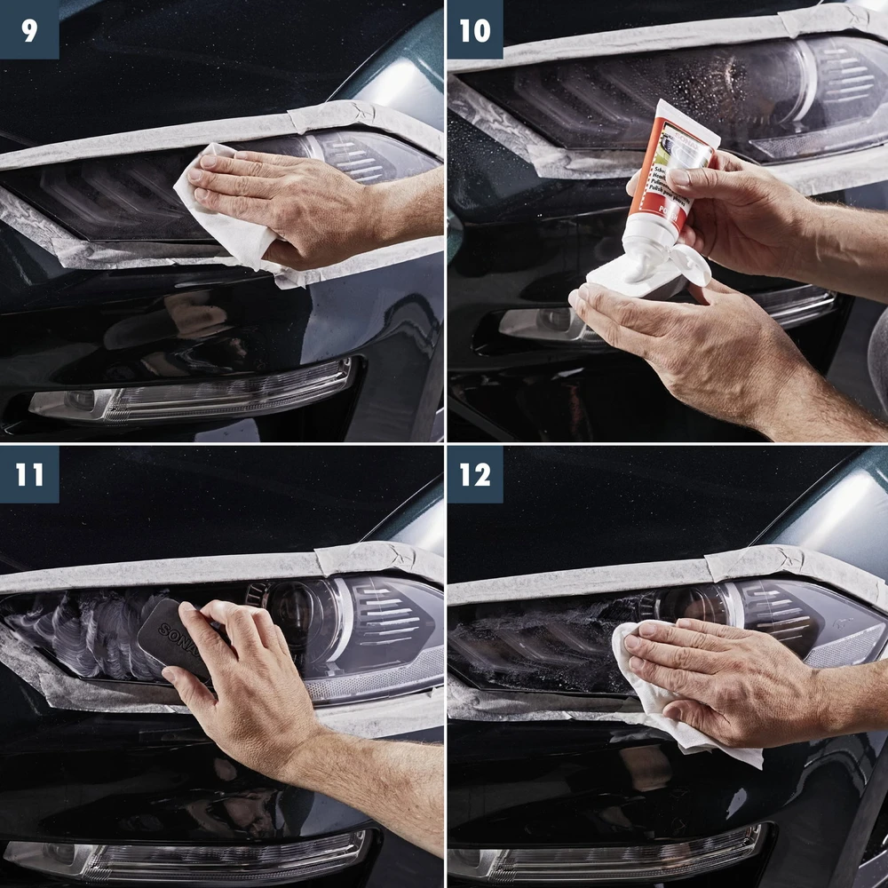 SONAX Žibintų poliravimo rinkinys 405941