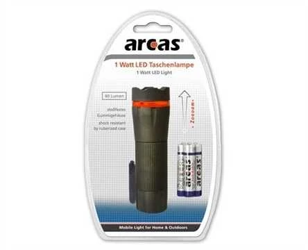 Arcas | Fakelas | LED | 1 W | 60 lm | Priartinimo funkcija