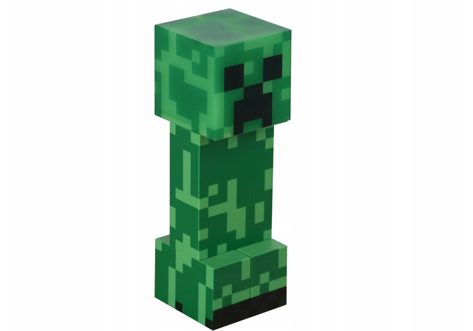 Žibintuvėlis / lampka nocna Minecraft CREEPER 3D 18cm Halantex