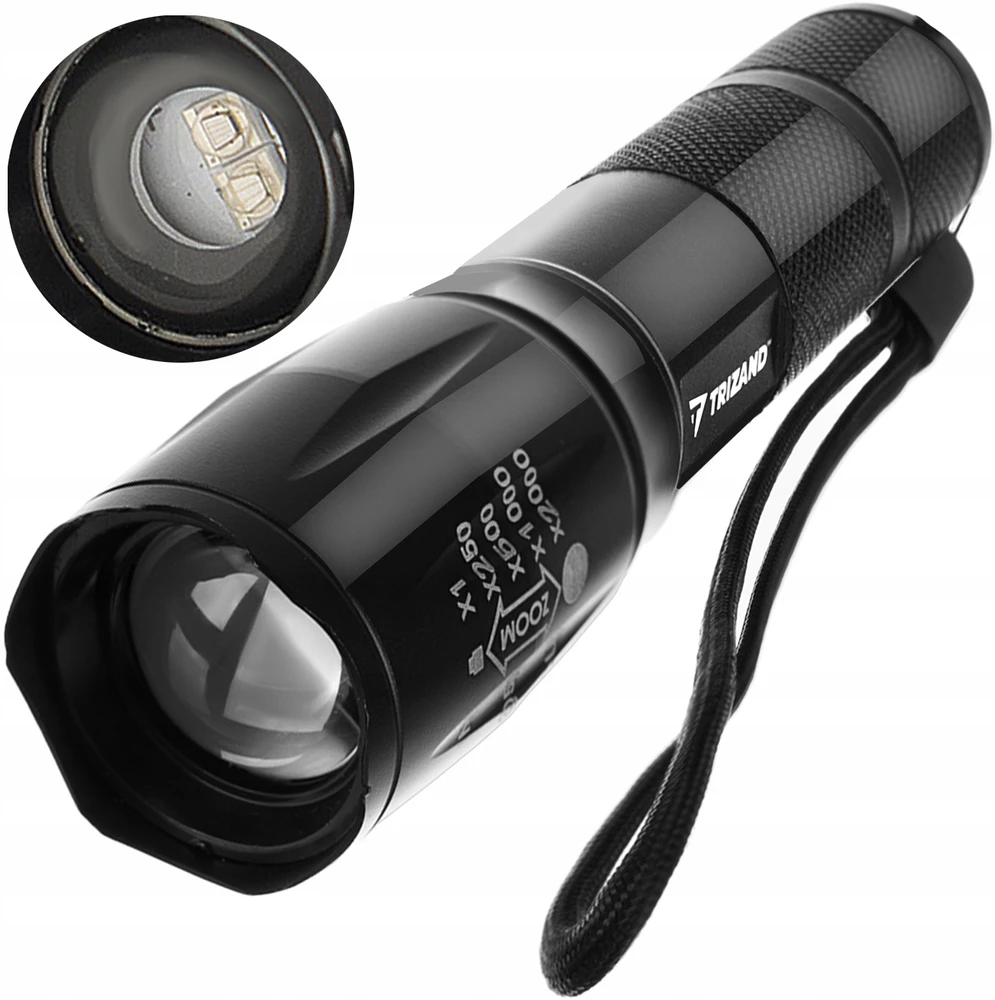 Flashlight 2in1 XPE UV Trizand 21634
