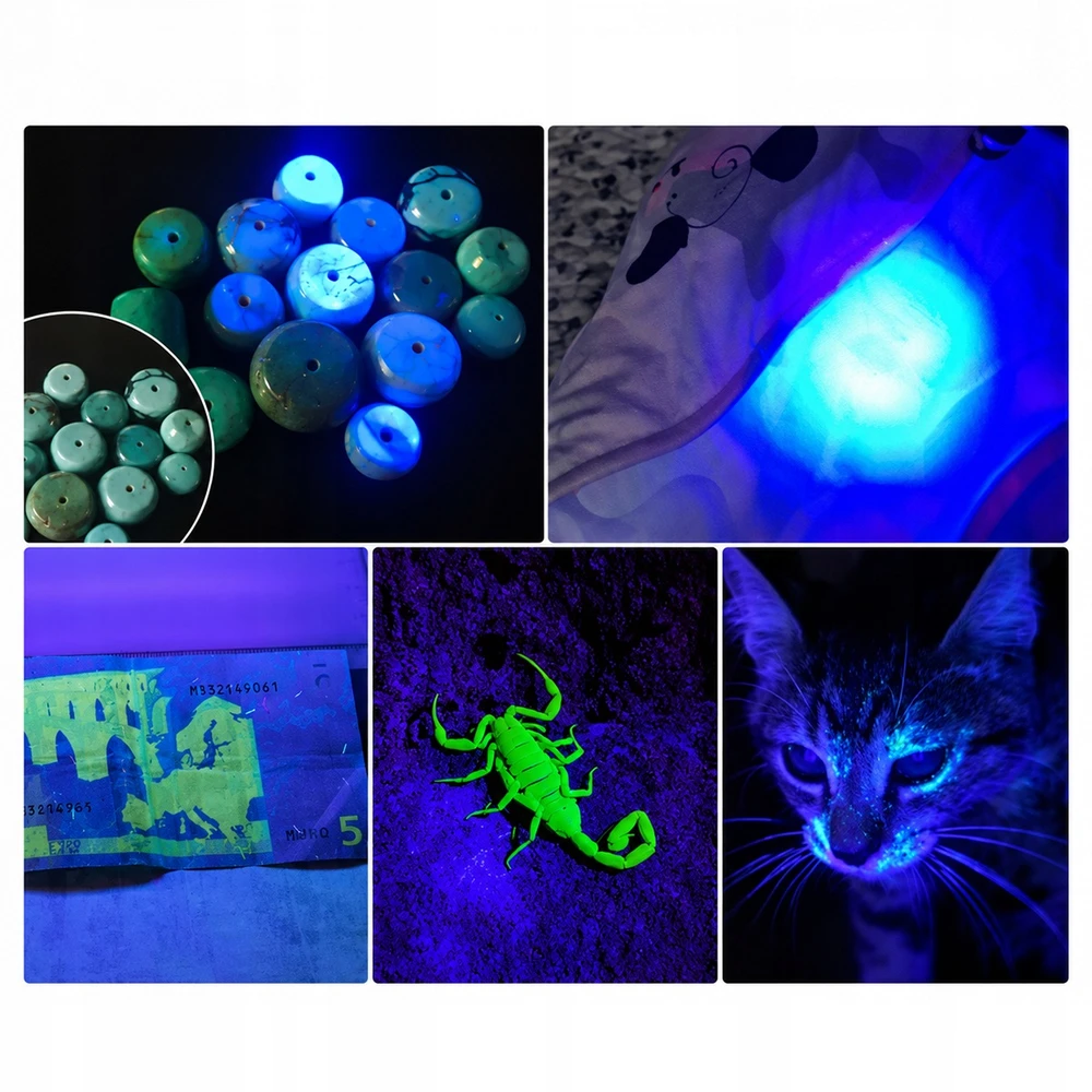 Žibintuvėlis UV LED Akumulatorowa Sofirn SF16 365 nm do Bursztynu USB-C IPX8