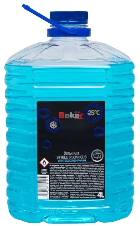 Žieminis langų plovimo skystis TURTLE WAX, -20°C, 3 l