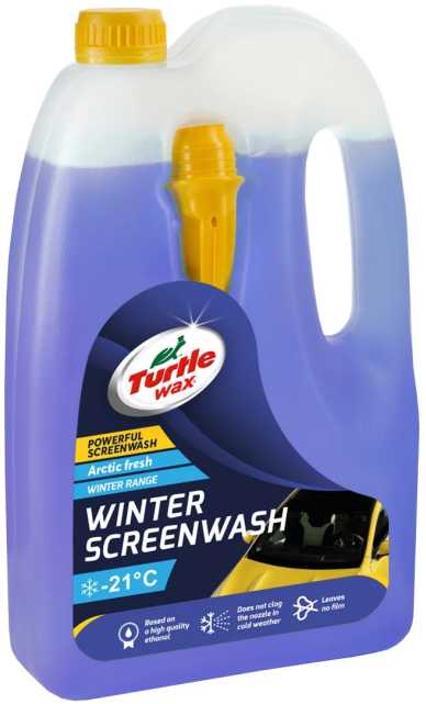 Žieminis langų plovimo skystis TURTLE WAX, -20°C, 3 l
