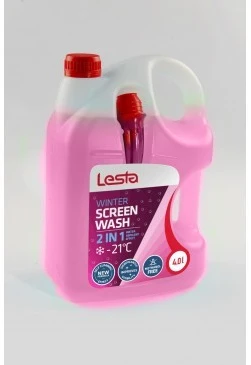 LESTA Windscreen Washer Fluid -25°C, priekinio stiklo plovimo skystis, 4l