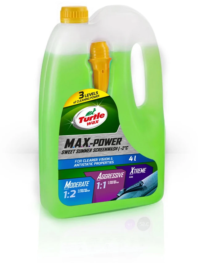 TURTLE WAX Windscreen Washer Fluid -15°C, priekinio stiklo plovimo skystis, 4 L