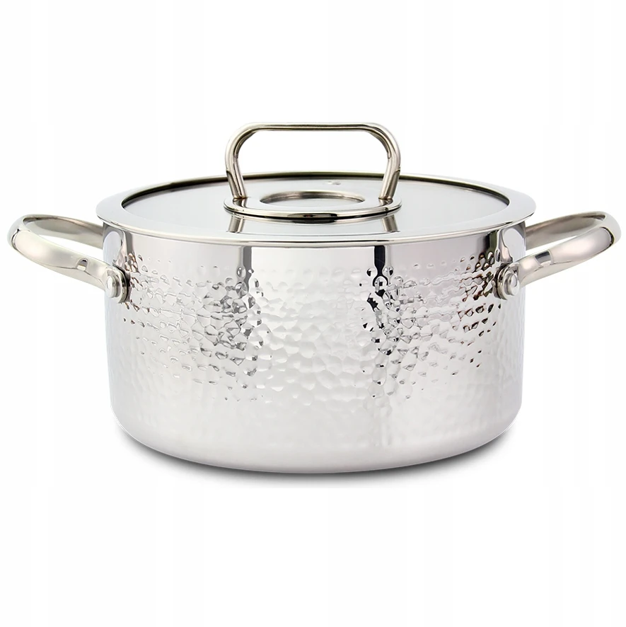 Zilan Plieninis puodas 4,5L, indukcinis