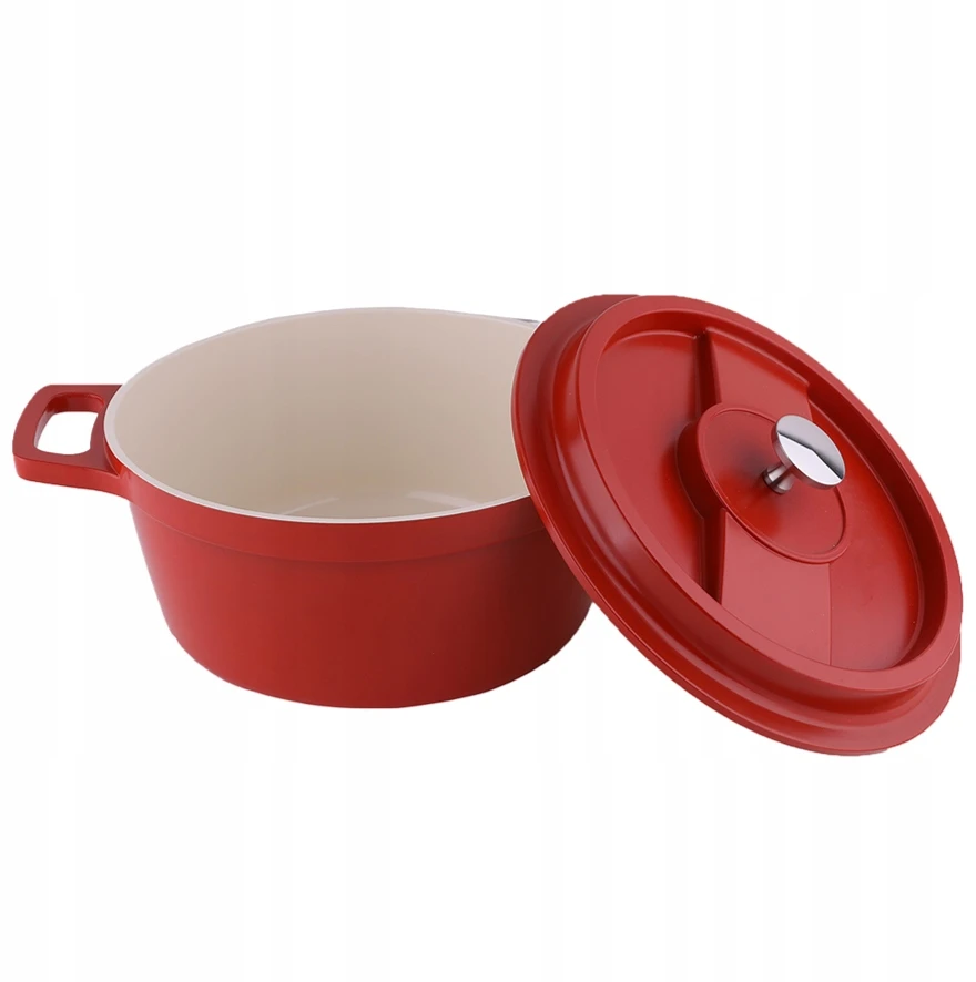 Zilan PUODINĖ OLANDIJOS KROSTELĖ INDUKCINĖ OLANDIJOS ORGANIS ALIUMINIS 28CM, 6,3L