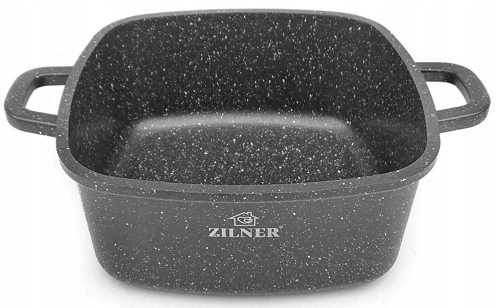 Zillner Kepimo puodas troškinimui, kepimui, marmuriniam kepimui 20x20cm / 2,8L