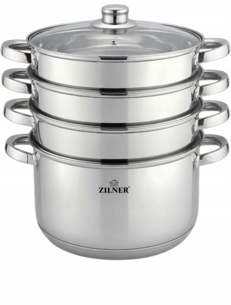 Zilner Garinimo puodas 24 cm garintuvas 5 elementų ZL-9710