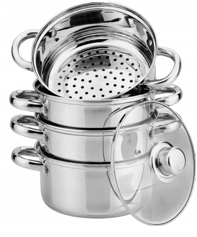 Zilner Garinimo puodas 24 cm garintuvas 5 elementų ZL-9710