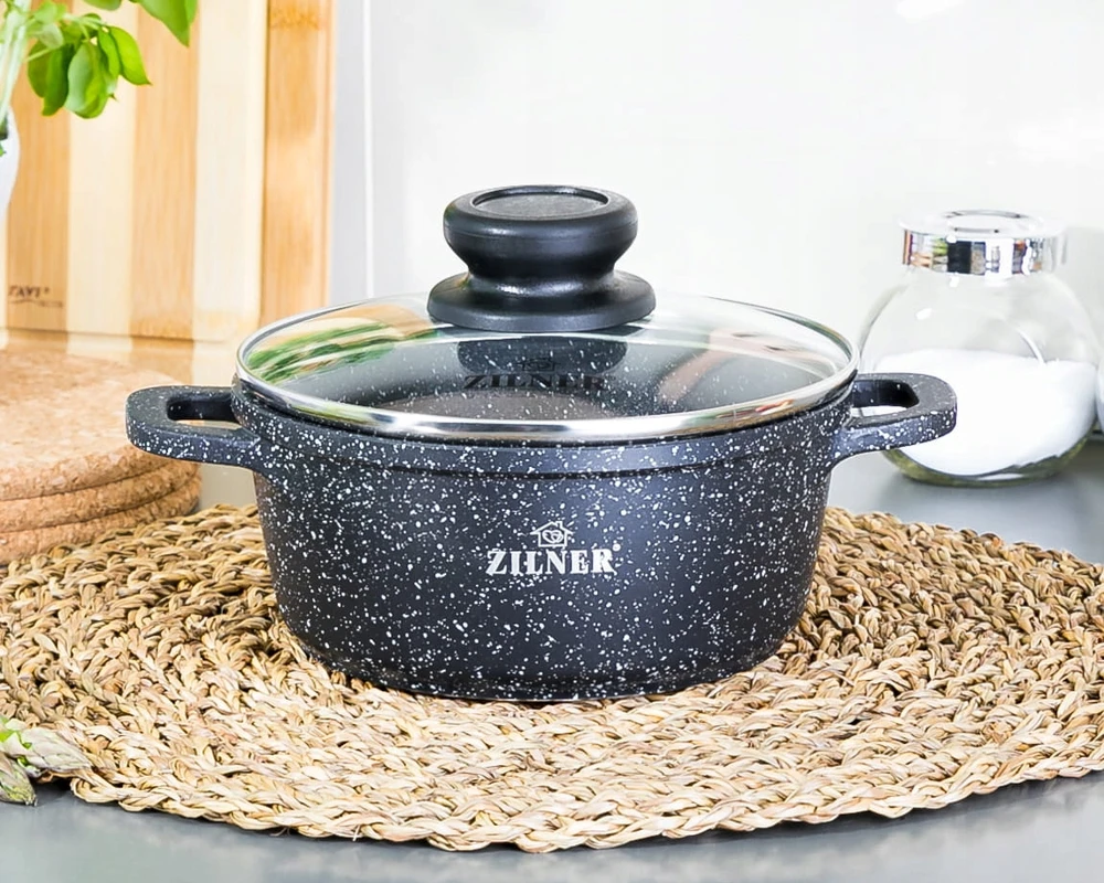 Zilner Granito keraminių puodų rinkinys INDUKCIJA 7541