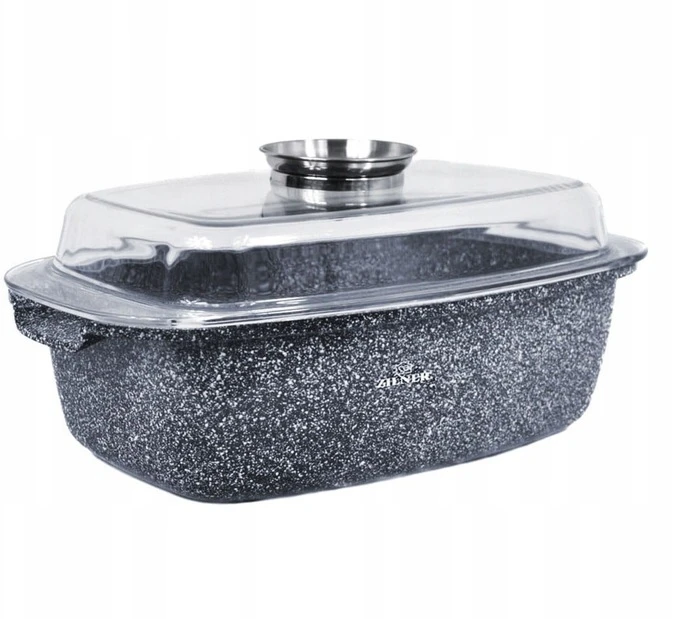 Zilner KEPINYS, GOOO 5,5 l, 32 cm, dangtis, PUODAS, DUJOS, INDUKCINĖ, EDEN