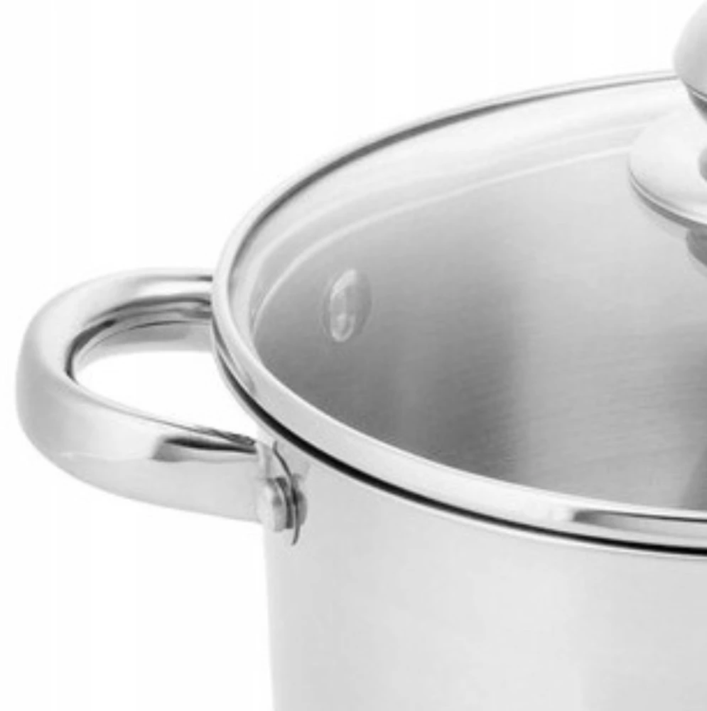 Zilner MAŽAS nerūdijančio plieno PUODAS SU DANČIU INDUKCINIŲ DUJŲ PUODAS 16cm 1,8L
