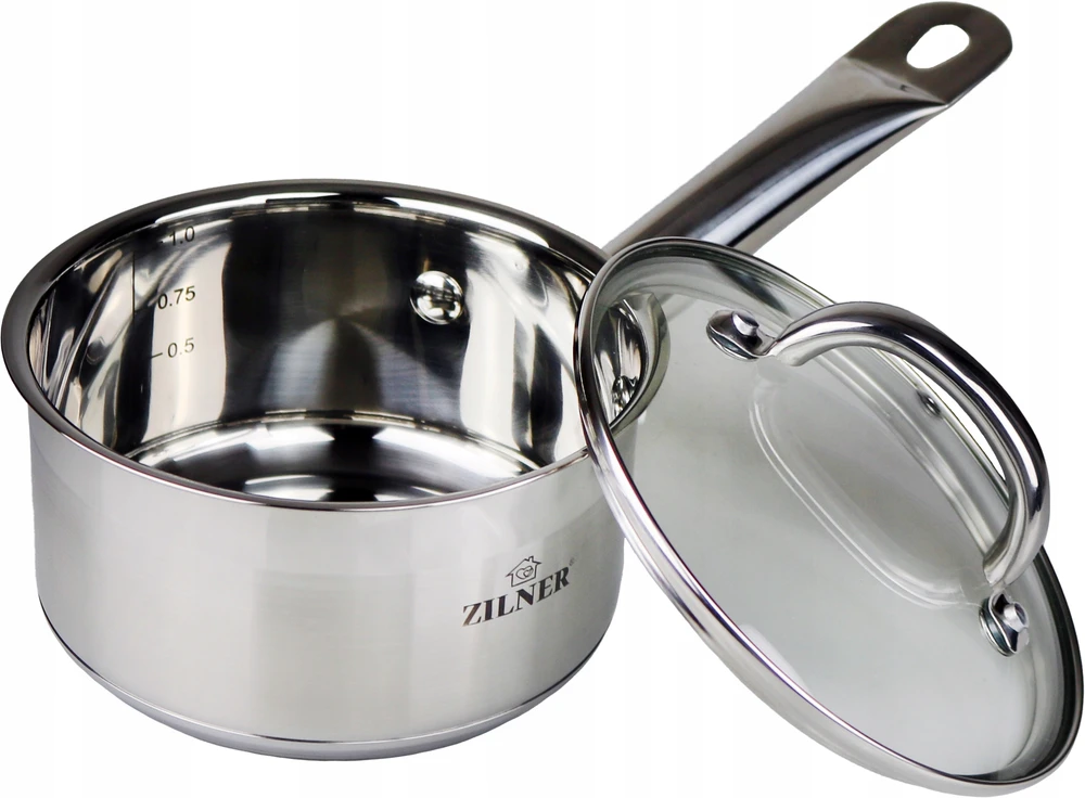 Zilner Plieninis puodas 1,1 l