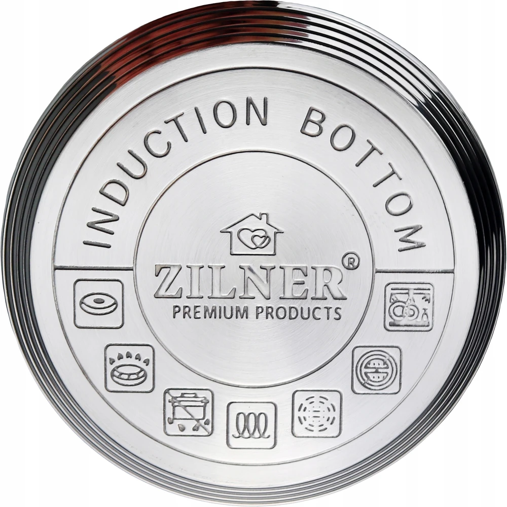 Zilner Plieninis puodas 1,1 l