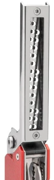 Zippo Fire Starting Multi-Tool - kišeninis peilis su ugnies užvedimu, raudonas