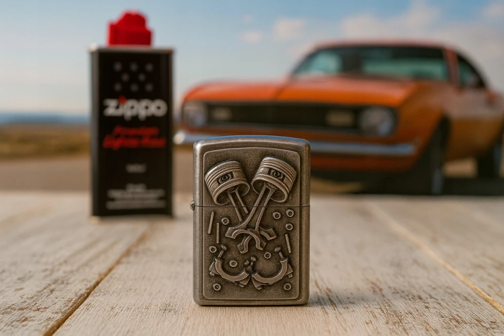 ZIPPO VARIKLIŲ DALYS 2003987 Vėjui atsparus benzininis žiebtuvėlis