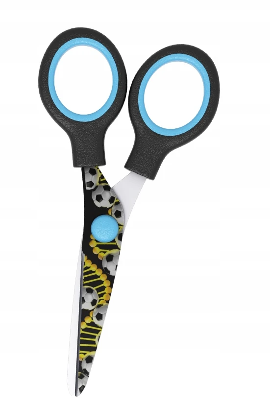 Žirklės dekoruotais ašmenimis SPORT DNA, ErichKrause, 13 cm