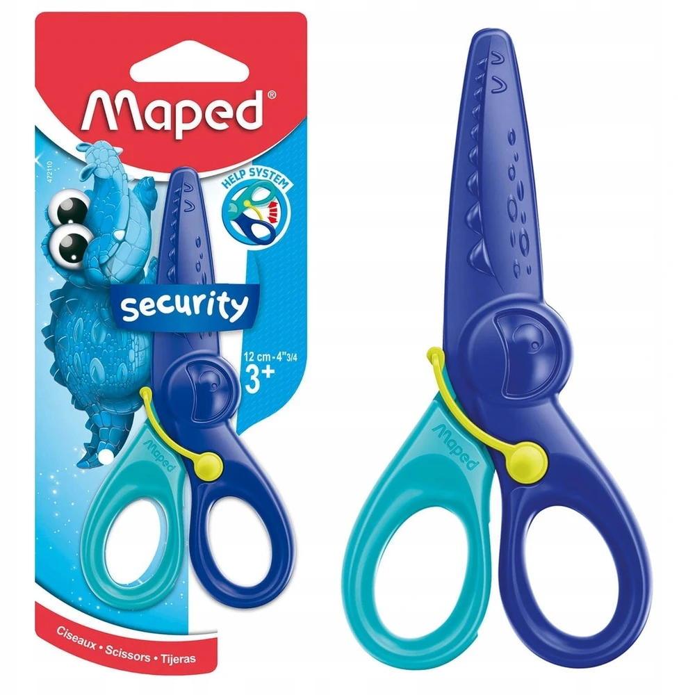 Žirklės vaikams Maped, 12 cm