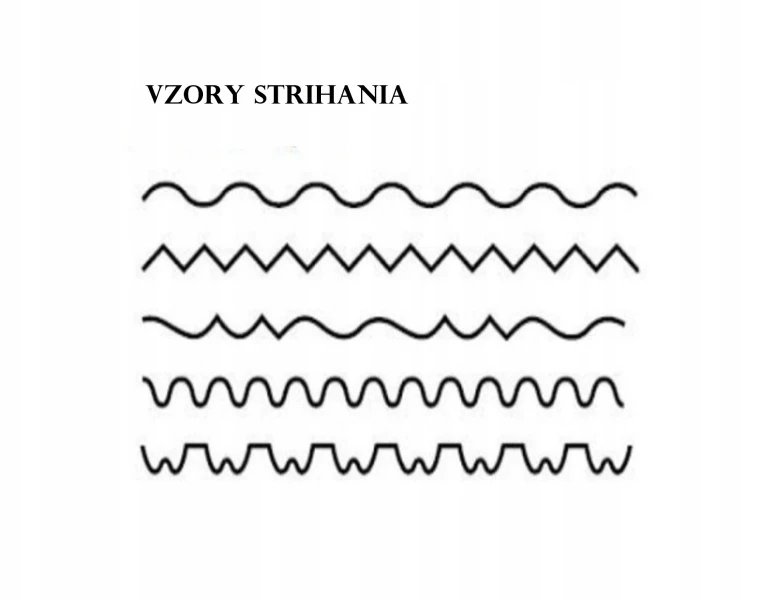 Žirklių rinkinys Fiorello Zigzag 130-1674 KW, 16cm