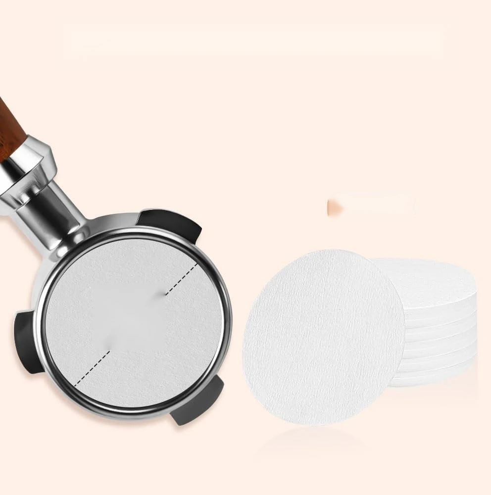 ZIYAO POPIERIAUS FILTRAS 54MM APVALUS 100 VNT KAVOS APARATUI
