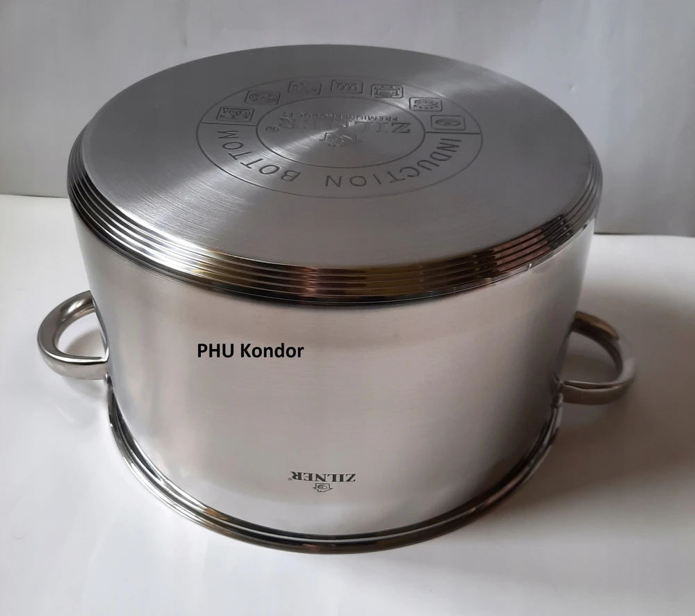 ZL HOFFNER LARGE Puodas 10L, nerūdijantis plienas, 9xdugnas