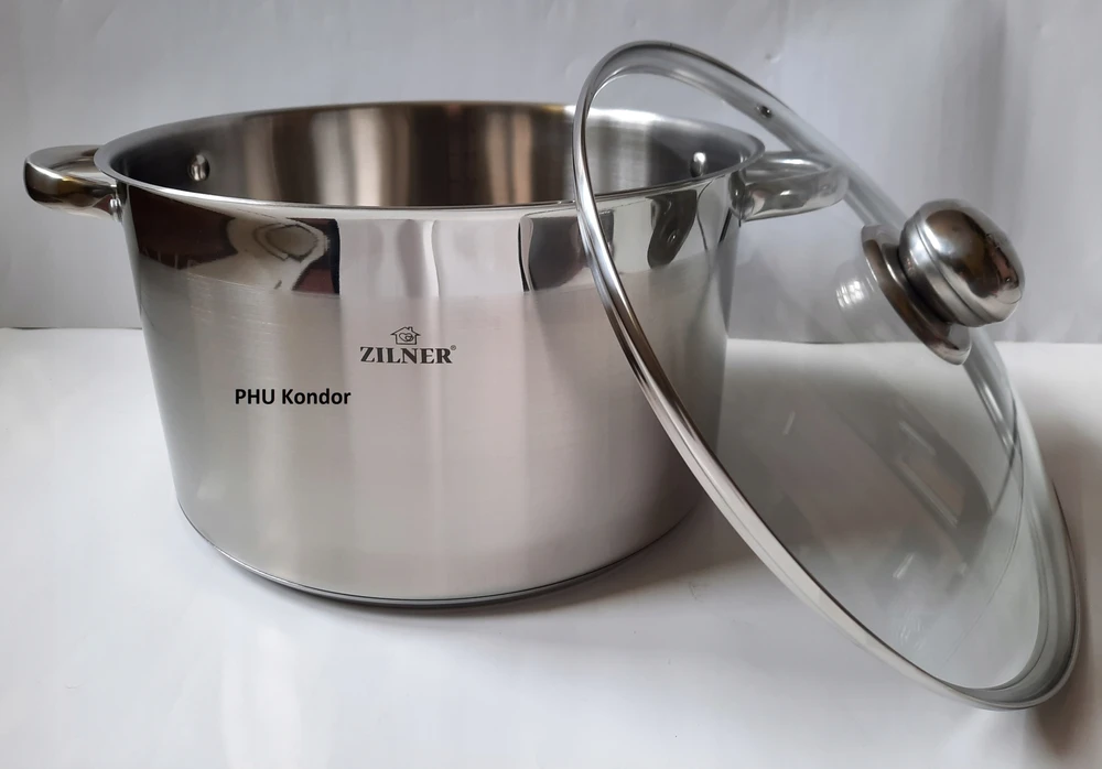 ZL HOFFNER LARGE Puodas 10L, nerūdijantis plienas, 9xdugnas