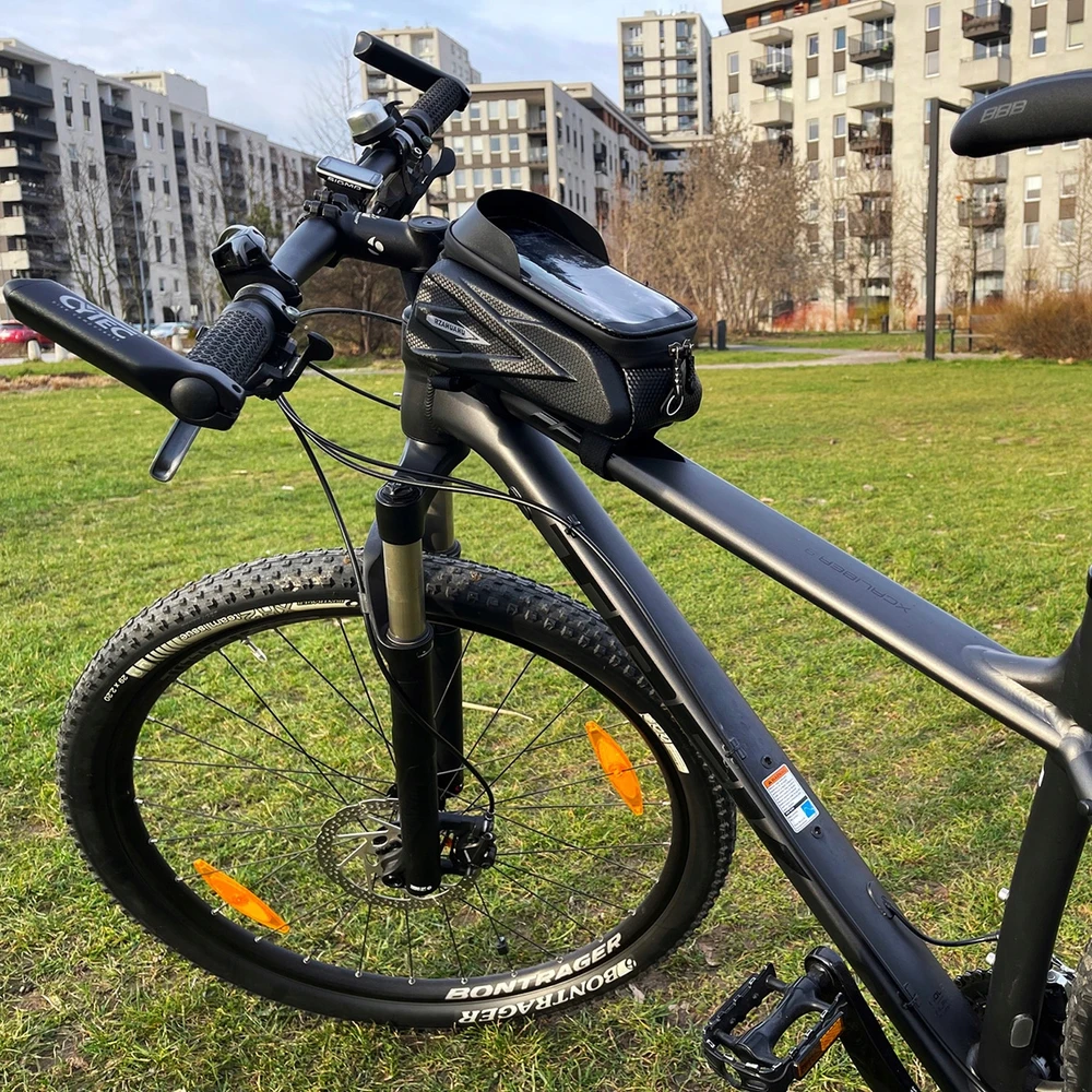 Zlaro Wodoodporna Sakwa Rowerowa Krepšys Laikiklis Dėklas na Telefonas Išmanusis telefonas na ramę