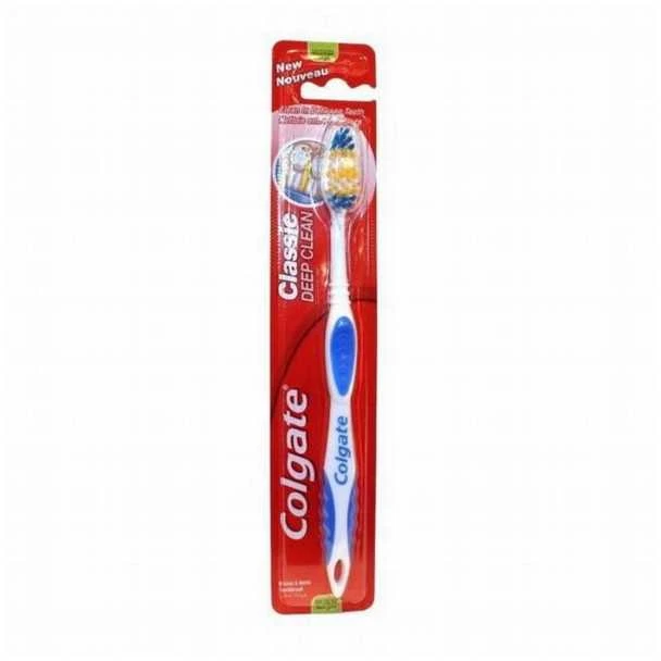 Dantų šepetėlis Colgate Classic Deep Clean, vidutinio kietumo, 1 vnt