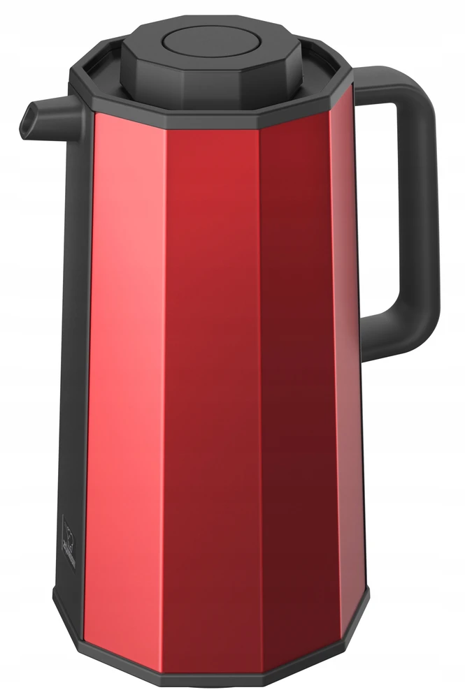 Zojirushi Ah-eae10-ra 1l raudonas stiklinis termosas