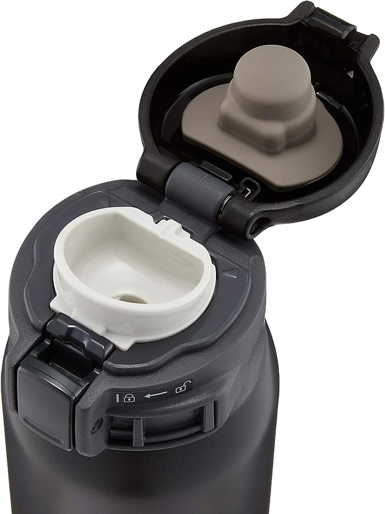 Zojirushi Sm-sr60e-bc termokubilas 600ml, nerūdijantis plienas, juodas