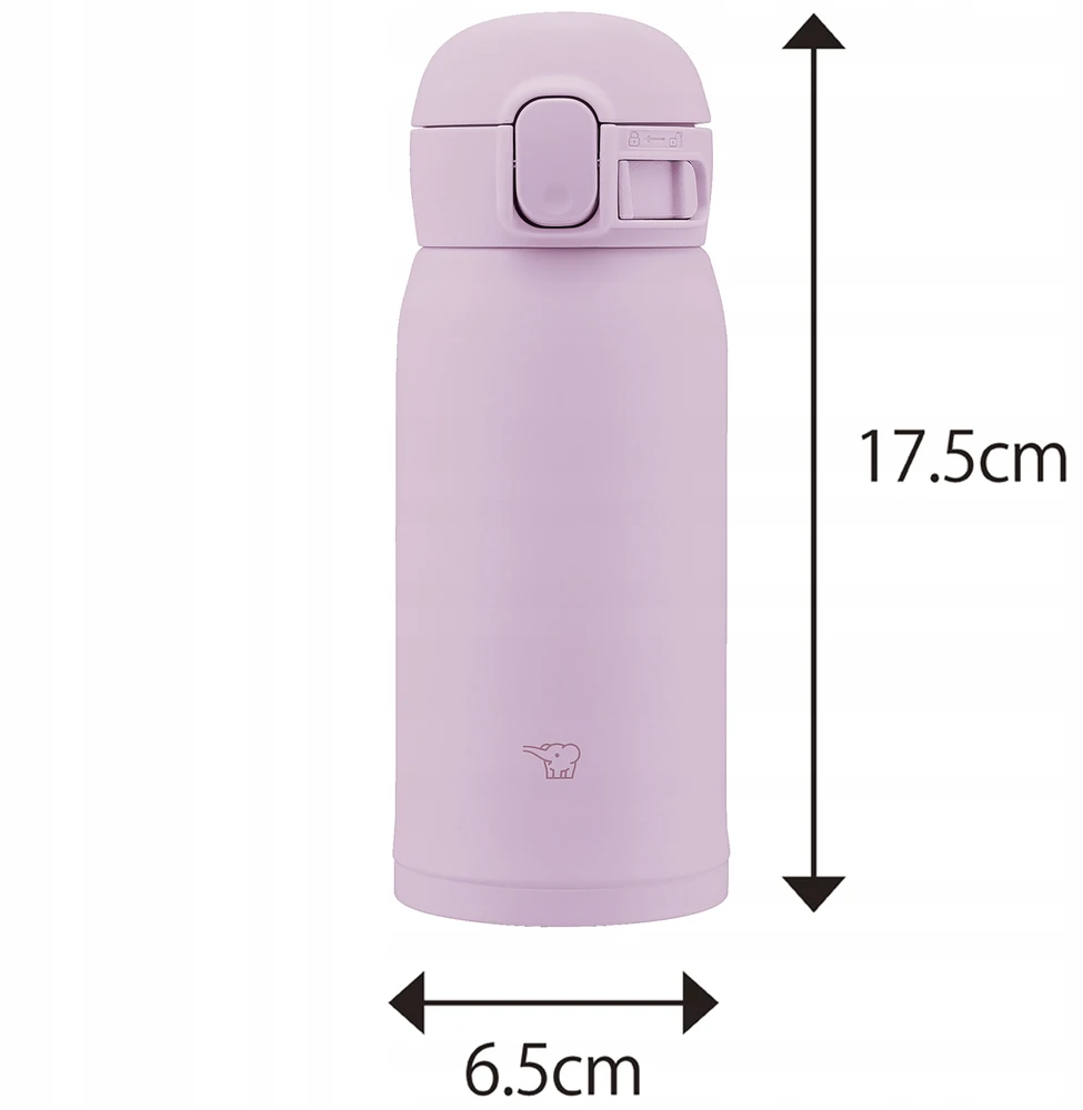 Zojirushi Sm-ws36-vm 360ml rožinis terminis puodelis darbui