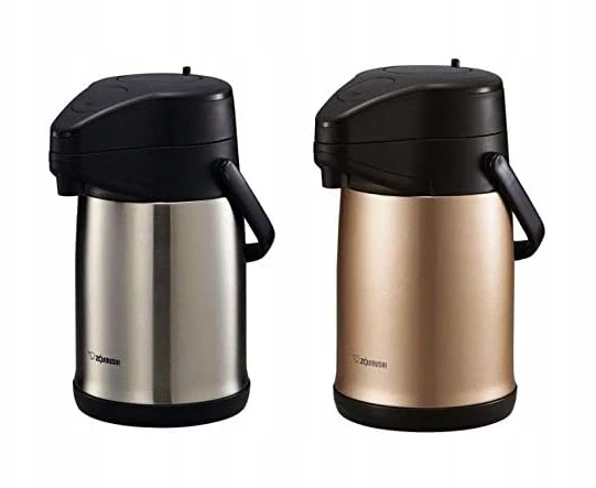 Zojirushi Sr-cc22xa termos su pompa, 2.2l, nerūdijantis plienas, sidabrinis