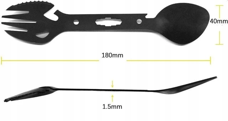 Zolta KAUŠAS – TURISTINĖ ŠAKĖ – MULTITOOL 6in1 – MŁDW004 – T0303