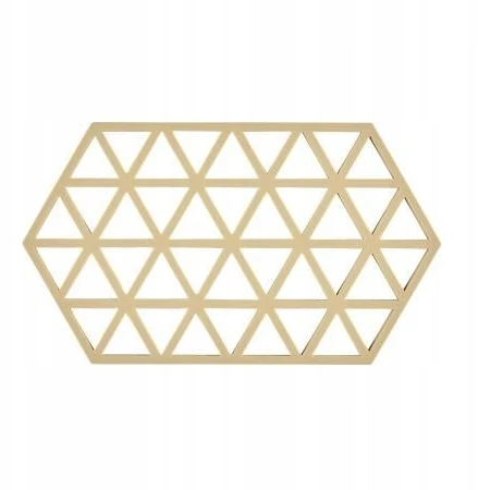 Zone Denmark Zona Danija Triangles L24 Warm Sand 12430 indų kilimėlis