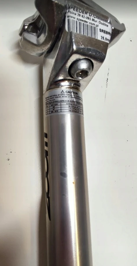 Zoom SP-C207 sėdynės stulpas 26,0x400 mm