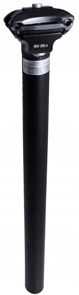 Zoom SP-C207 sėdynės stulpas 31,8x400 mm juodas