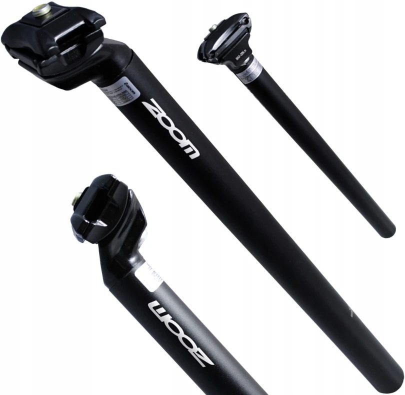 Zoom SP-C207 sėdynės stulpas 31,8x400 mm juodas
