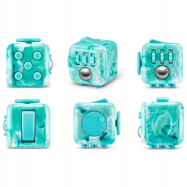 ZURU Fidget Cube Series 3 Antistresinis kubas, skirtas stresui, koncentracijai ir atsipalaidavimui