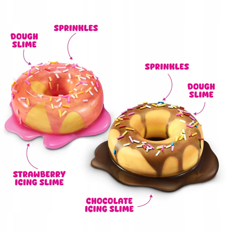 Zuru KŪRYBINIS RINKINYS SLIME MART DONUT PLASTIC, DIY, 6+ VAIKAMS