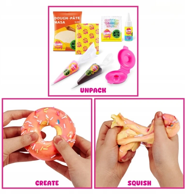 Zuru KŪRYBINIS RINKINYS SLIME MART DONUT PLASTIC, DIY, 6+ VAIKAMS