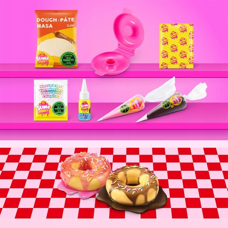 Zuru KŪRYBINIS RINKINYS SLIME MART DONUT PLASTIC, DIY, 6+ VAIKAMS