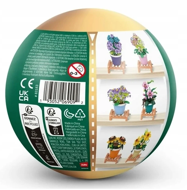 ZURU MAX Garden Collection blokeliai Gėlės Moters diena