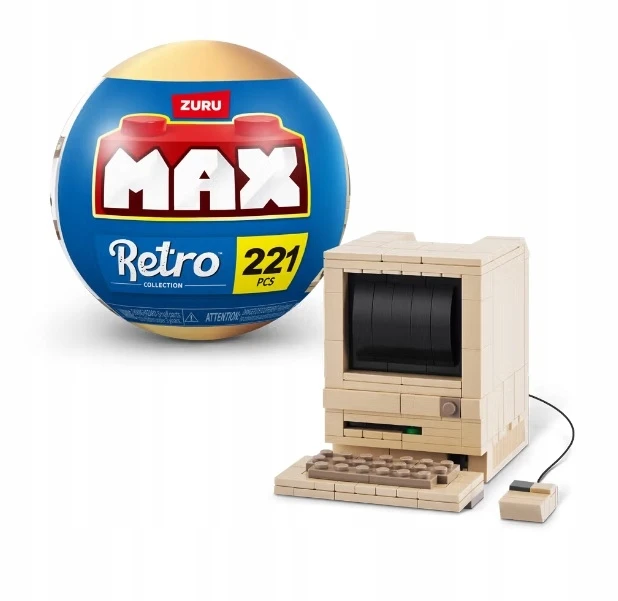 Dėlionė ZURU MAX Retro Collection kompiuterių blokai