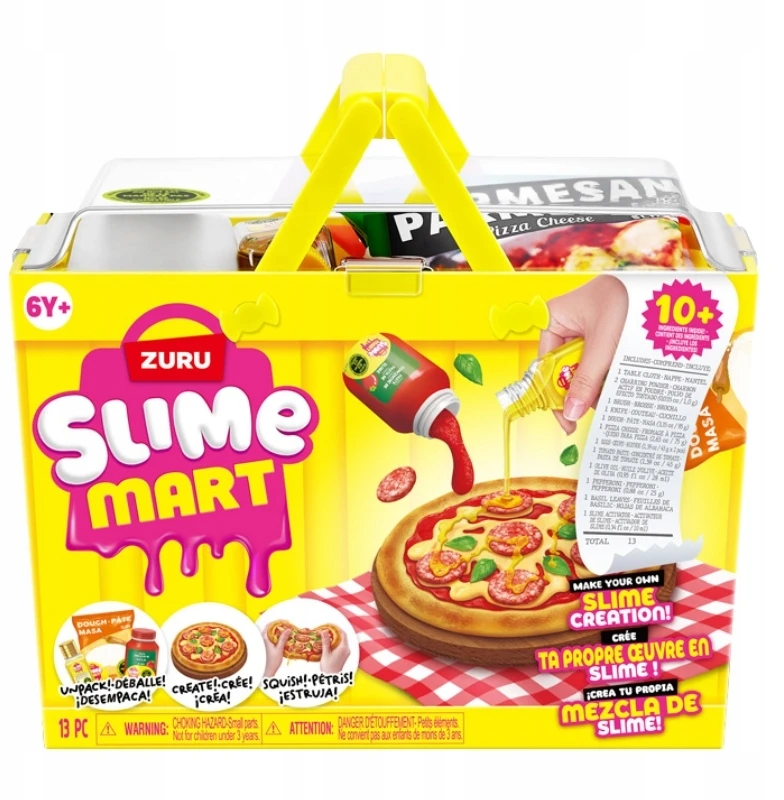 Zuru Slime Mart - Mažas pirkinių krepšelis picai S1 (15905B)
