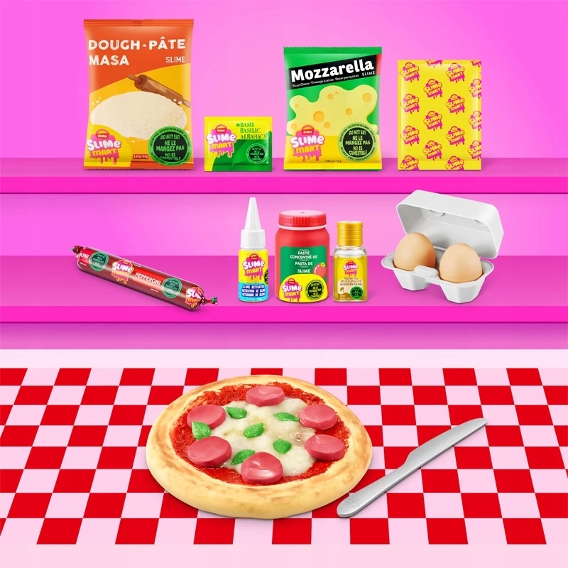 Zuru Slime Mart - Mažas pirkinių krepšelis picai S1 (15905B)