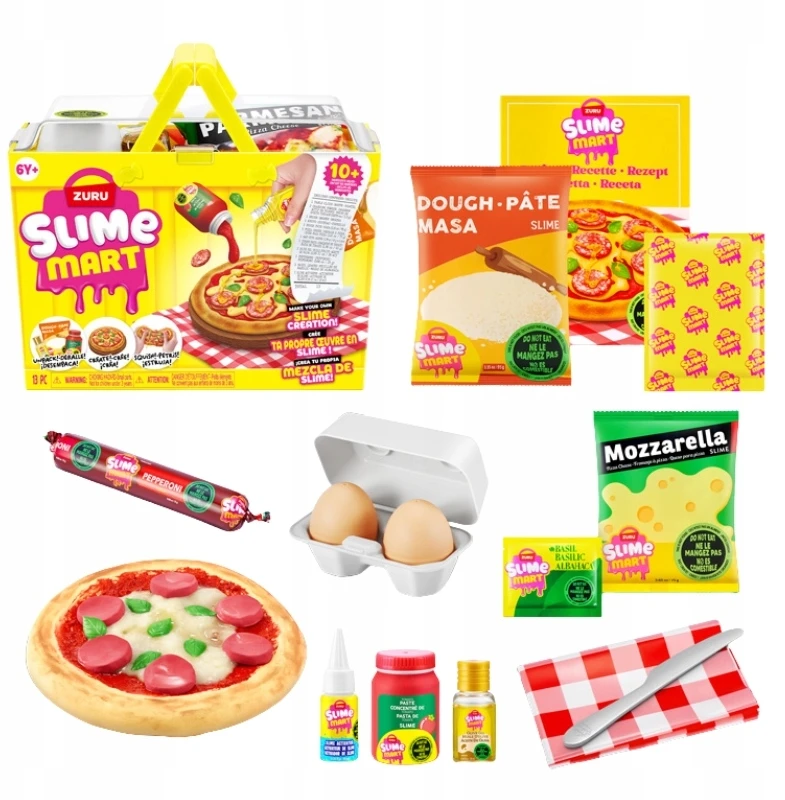 Zuru Slime Mart - Mažas pirkinių krepšelis picai S1 (15905B)
